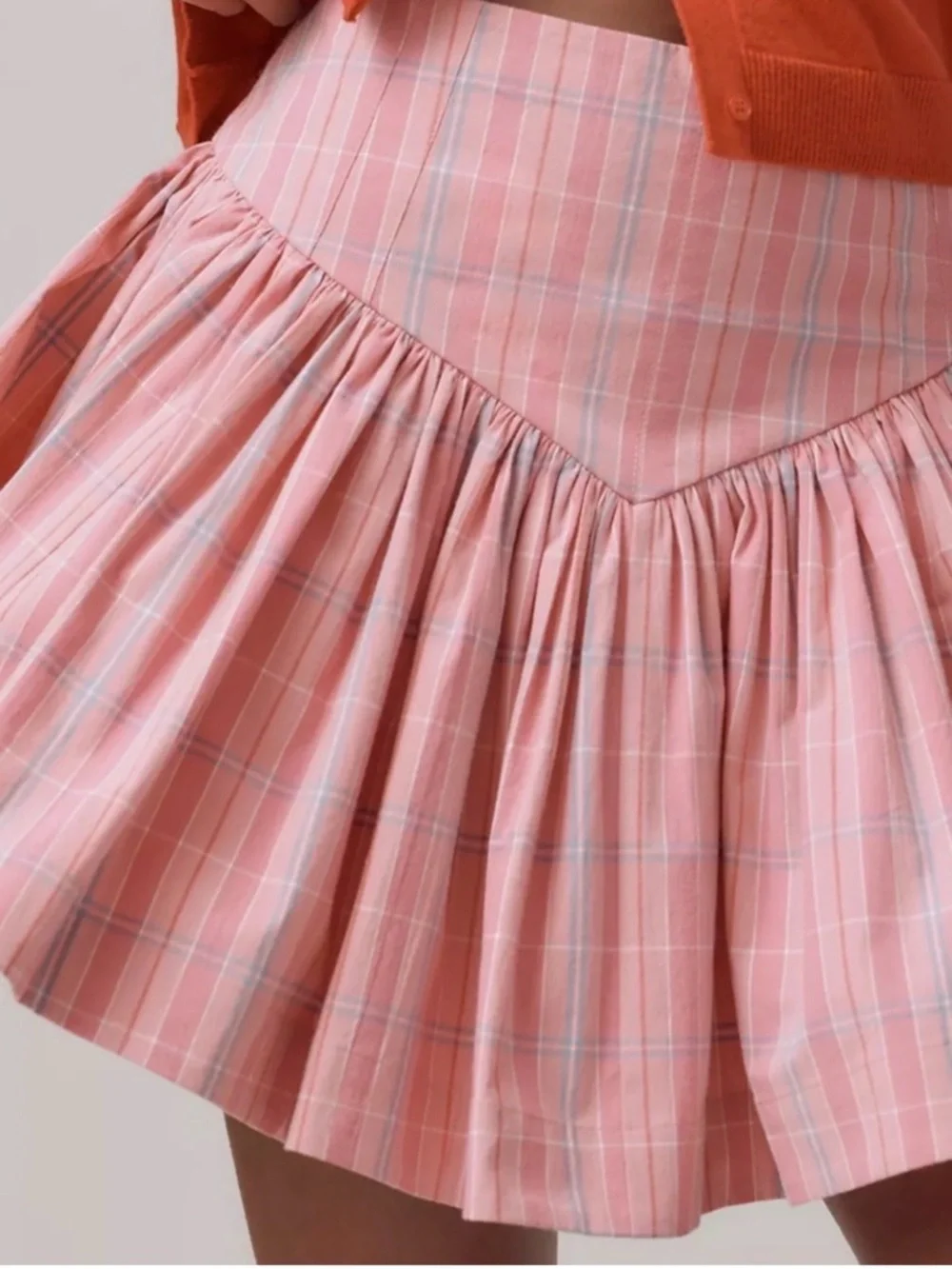Maeve X-Large Skirt Anthropologie
Basque Waist Flirty Mini Pink
Combo plaid NWT - Picture 8 of 11
